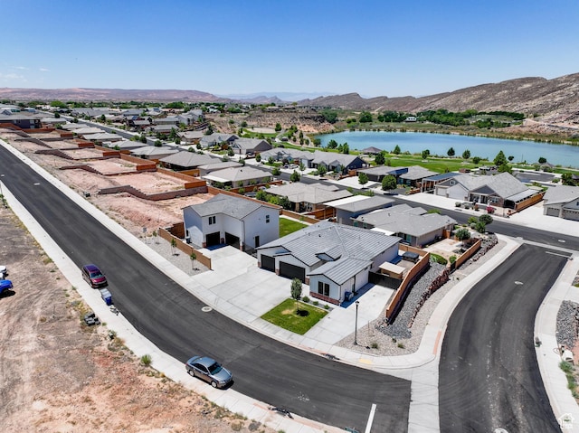 507 N 3650 W, Hurricane, UT 84737 - aerial view of residential area with a water and mountain view