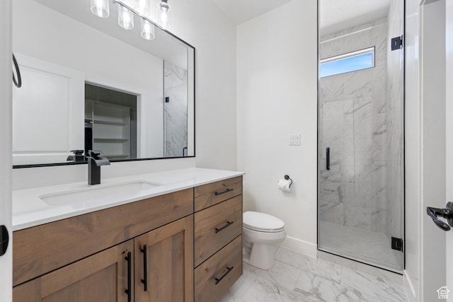 507 N 3650 W, Hurricane, UT 84737 - full bathroom with marble look tiles, vanity, and a marble finish shower