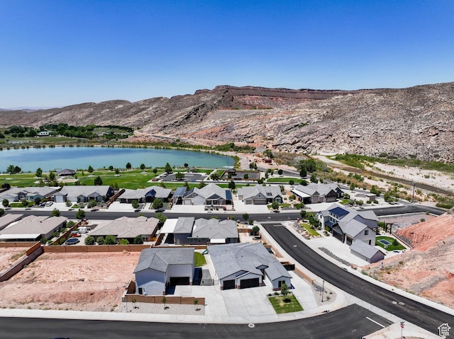 507 N 3650 W, Hurricane, UT 84737 - aerial view of residential area with a water and mountain view