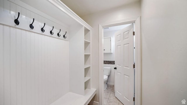 14267 S Palo Alto Dr, Herriman, UT 84096 - mudroom featuring light marble finish flooring