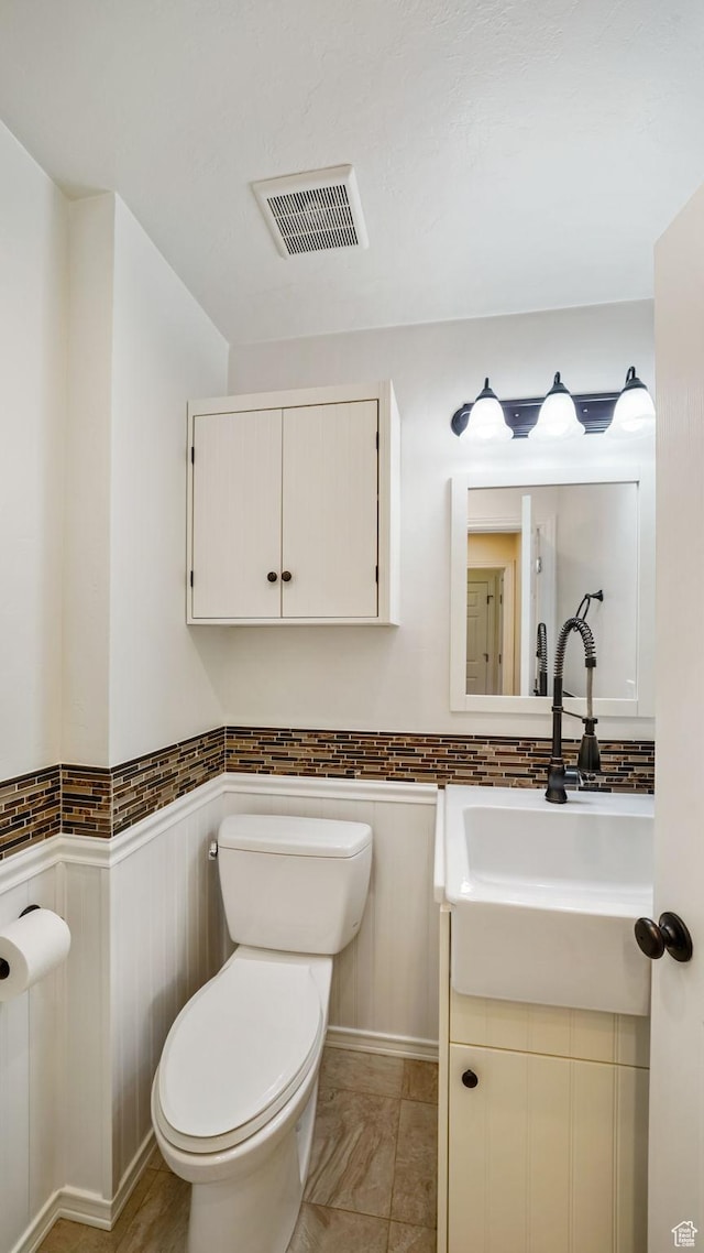 14267 S Palo Alto Dr, Herriman, UT 84096 - half bath featuring vanity and wainscoting