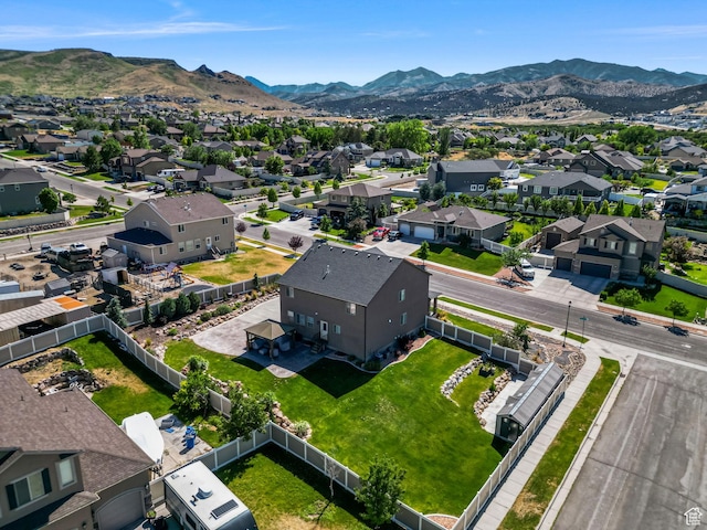 14267 S Palo Alto Dr, Herriman, UT 84096 - aerial view of residential area featuring a mountain backdrop
