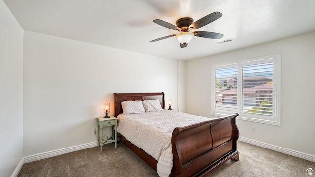 14267 S Palo Alto Dr, Herriman, UT 84096 - carpeted bedroom featuring baseboards and a ceiling fan