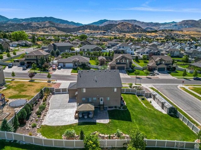 14267 S Palo Alto Dr, Herriman, UT 84096 - aerial perspective of suburban area with mountains