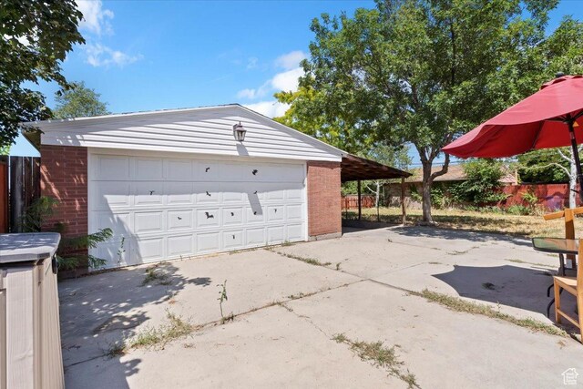 3524 W Meadowbrook Dr, West Valley City, UT 84119 - view of detached garage