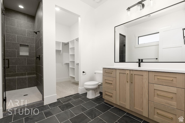 671 E Arina Way, Washington, UT 84780 - full bath with a shower stall, vanity, and tile patterned flooring
