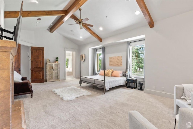 3149 E 9800 S, Sandy, UT 84092 - bedroom with carpet flooring, recessed lighting, and ceiling fan