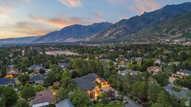 3149 E 9800 S, Sandy, UT 84092 - aerial overview of property's location with mountains and nearby suburban area