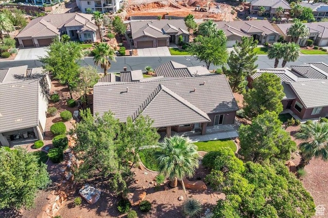 1319 W Red Butte Dr W, Washington, UT 84780 - aerial view of residential area