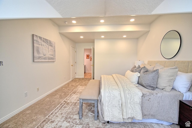 1323 S 1260 W, Orem, UT 84058 - bedroom with carpet flooring, vaulted ceiling, and recessed lighting