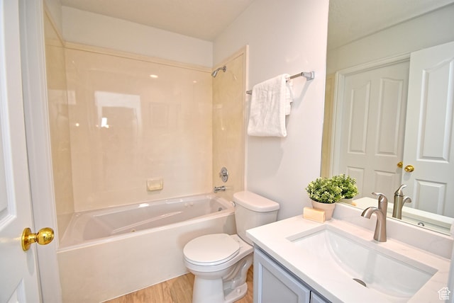 1323 S 1260 W, Orem, UT 84058 - full bathroom with wood finished floors, vanity, and shower / bath combination