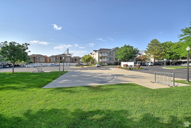 1323 S 1260 W, Orem, UT 84058 - view of community with a residential view, a lawn, and community basketball court