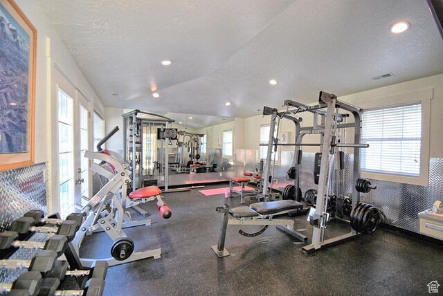1323 S 1260 W, Orem, UT 84058 - gym featuring recessed lighting