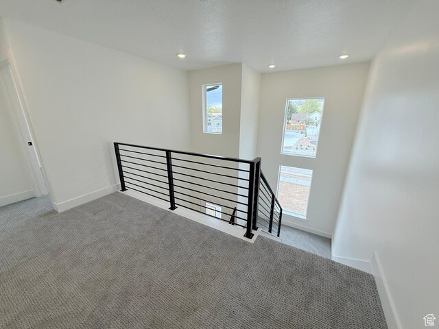 2237 E Parkside Cir S, South Ogden, UT 84403 - stairs with carpet floors and recessed lighting
