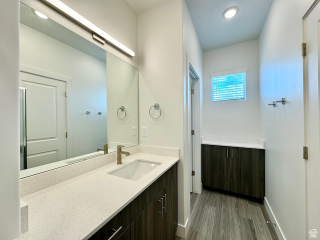 2345 W Miles Unit D15, West Haven, UT 84401 - bathroom with vanity and wood finished floors