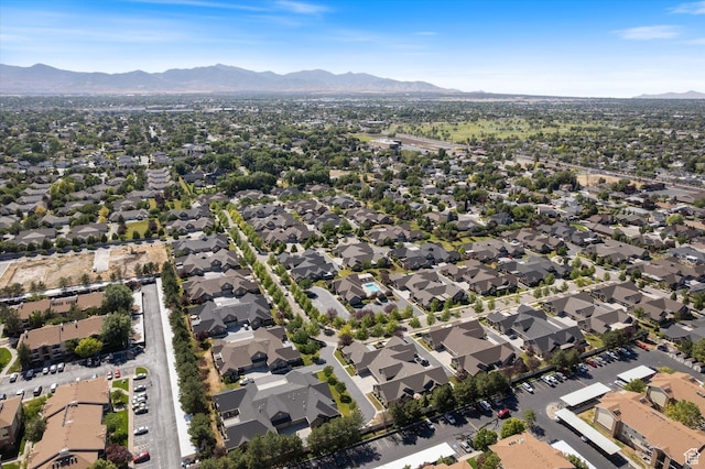 1867 W 9270 S Unit C, West Jordan, UT 84088 - aerial overview of property's location with mountains and nearby suburban area