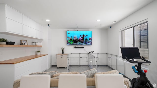 11597 N Sunset Hills Dr, Highland, UT 84003 - living room featuring recessed lighting