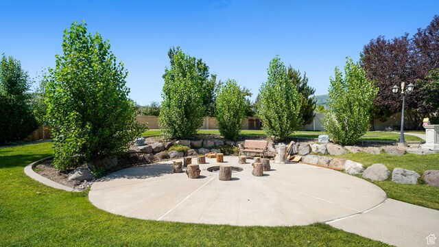 11597 N Sunset Hills Dr, Highland, UT 84003 - view of patio / terrace