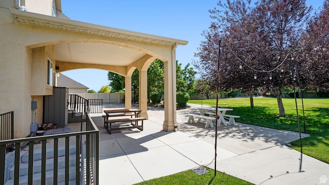 11597 N Sunset Hills Dr, Highland, UT 84003 - view of patio / terrace