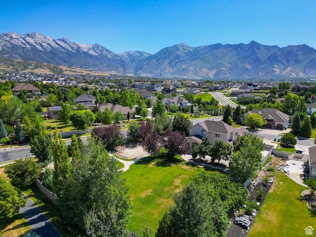 11597 N Sunset Hills Dr, Highland, UT 84003 - view of mountain backdrop with nearby suburban area