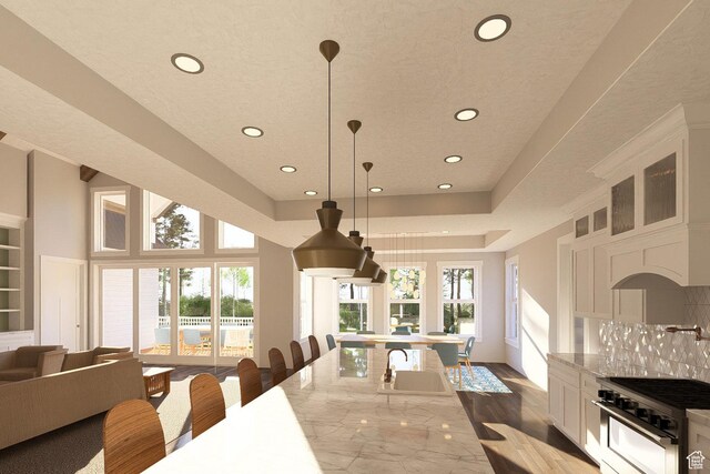 6158 W Silver Sky Dr W Unit 102, Herriman, UT 84096 - dining area with recessed lighting
