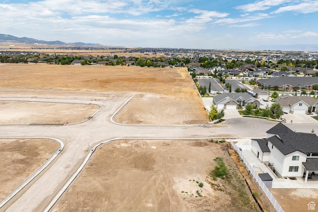 6158 W Silver Sky Dr W Unit 102, Herriman, UT 84096 - aerial perspective of suburban area with a mountainous background