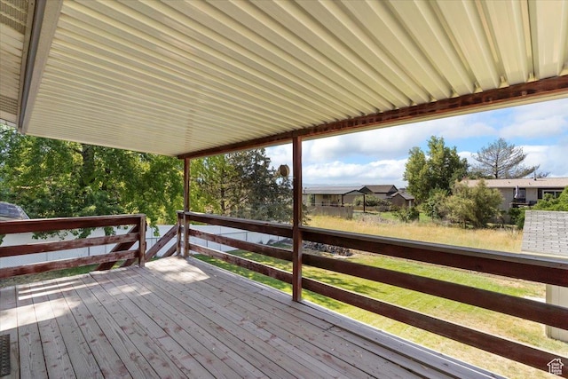 2989 W 700 S, Syracuse, UT 84075 - view of wooden terrace