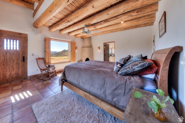 70 Desert Solitaire Rd, Moab, UT 84532 - bedroom with multiple windows and beam ceiling