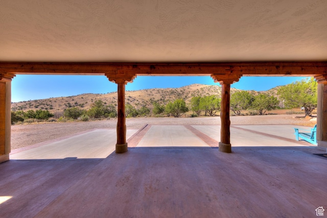 70 Desert Solitaire Rd, Moab, UT 84532 - view of patio featuring a mountain view