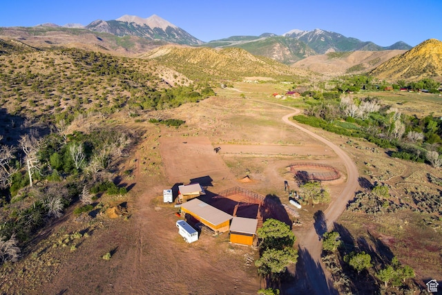70 Desert Solitaire Rd, Moab, UT 84532 - aerial view of property's location with mountains and rural landscape