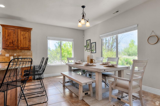 1066 W 575 N, Springville, UT 84663 - dining area featuring light tile patterned floors