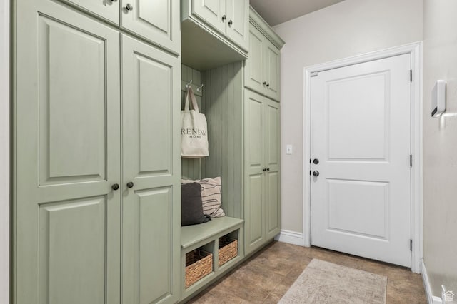 1066 W 575 N, Springville, UT 84663 - mudroom with baseboards and stone finish flooring