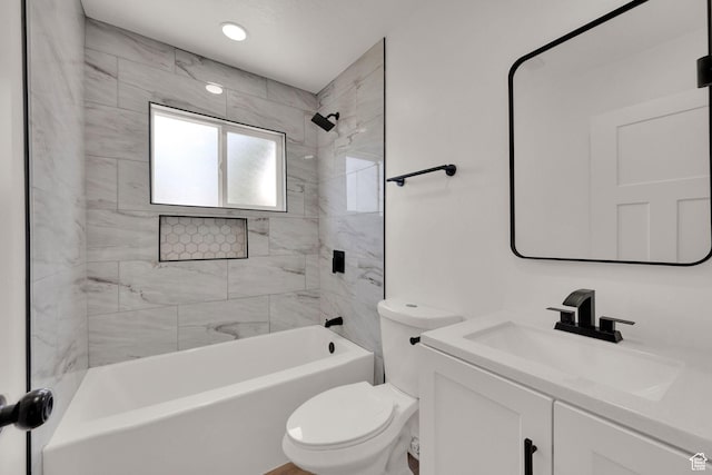 4243 W 5740 S, Salt Lake City, UT 84118 - bathroom featuring vanity and bathtub / shower combination