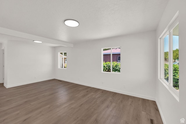 4243 W 5740 S, Salt Lake City, UT 84118 - spare room featuring healthy amount of natural light, wood finished floors, and a textured ceiling