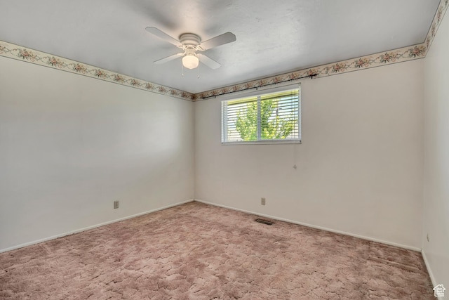 849 S 665 W, Woods Cross, UT 84087 - spare room with ceiling fan and light carpet