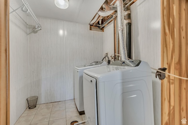 849 S 665 W, Woods Cross, UT 84087 - laundry area with separate washer and dryer and light tile patterned floors