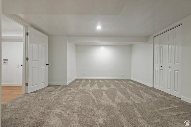 943 W Signora Dr, Salt Lake City, UT 84116 - finished basement with carpet and recessed lighting