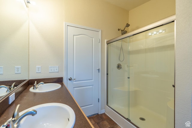 4568 Pueblo Verde Dr, Moab, UT 84532 - full bath with a shower stall and double vanity