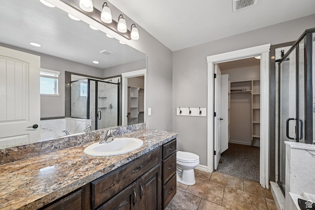 885 W 2150 N, Pleasant View, UT 84404 - full bath with a walk in closet, vanity, and a shower stall