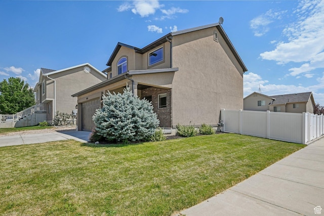 885 W 2150 N, Pleasant View, UT 84404 - view of home's exterior featuring driveway, stucco siding, and an attached garage