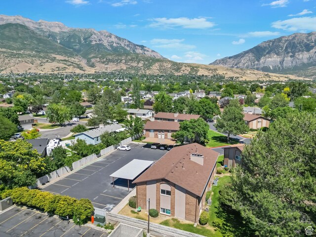 1455 N Amiron Way Unit D, Orem, UT 84057 - bird's eye view of a mountain backdrop