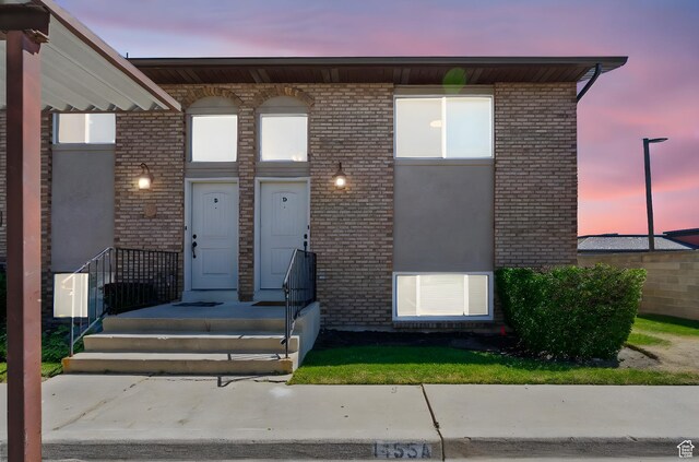 1455 N Amiron Way Unit D, Orem, UT 84057 - view of front of house featuring brick siding
