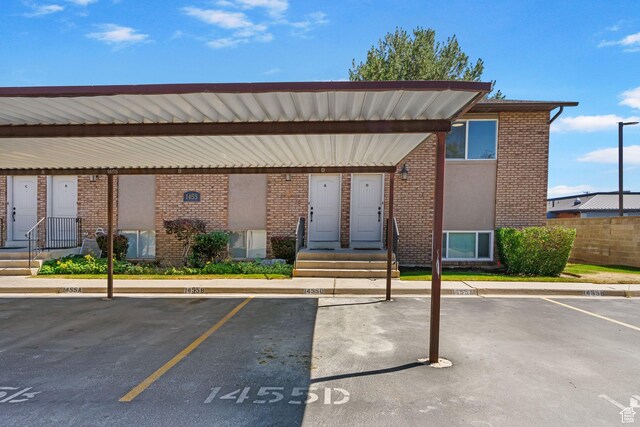 1455 N Amiron Way Unit D, Orem, UT 84057 - view of partially covered parking lot
