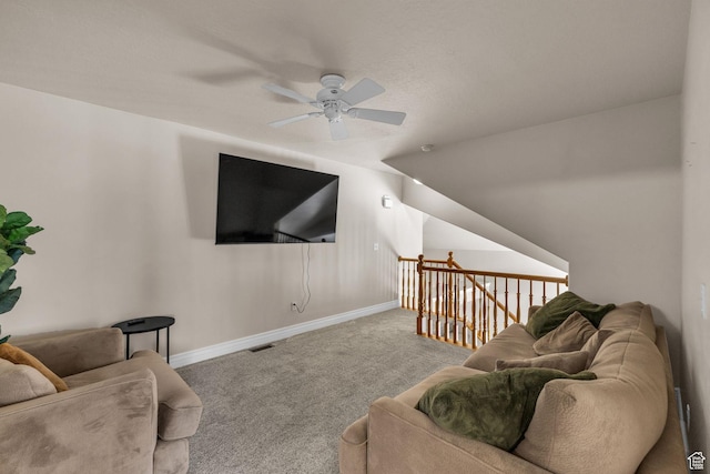 1082 E 370 N, American Fork, UT 84003 - living room featuring carpet floors and a ceiling fan