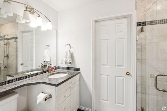 9355 S Peruvian Dr E, Sandy, UT 84093 - bathroom featuring a shower stall and vanity