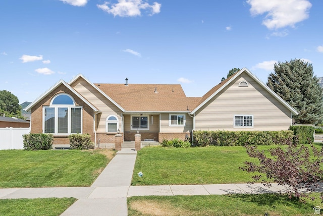 9355 S Peruvian Dr E, Sandy, UT 84093 - view of front of home featuring brick siding