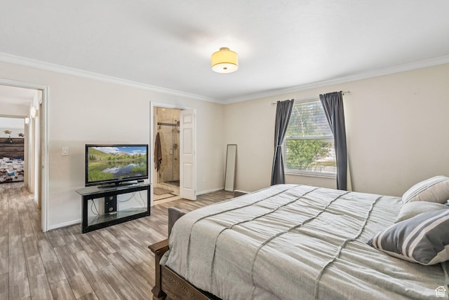 9355 S Peruvian Dr E, Sandy, UT 84093 - bedroom with ornamental molding and wood finished floors
