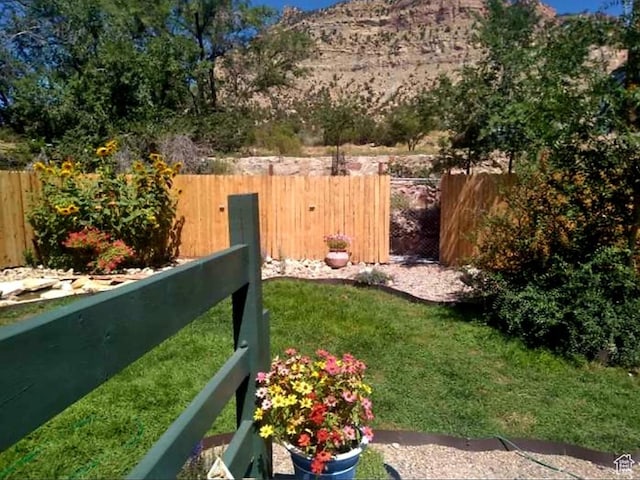 429 Edgehill Dr, Sunnyside, UT 84539 - view of yard with a mountain view