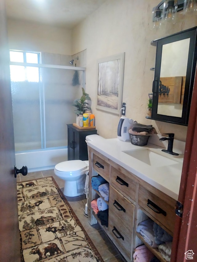 429 Edgehill Dr, Sunnyside, UT 84539 - full bathroom featuring vanity and shower / bath combination with glass door