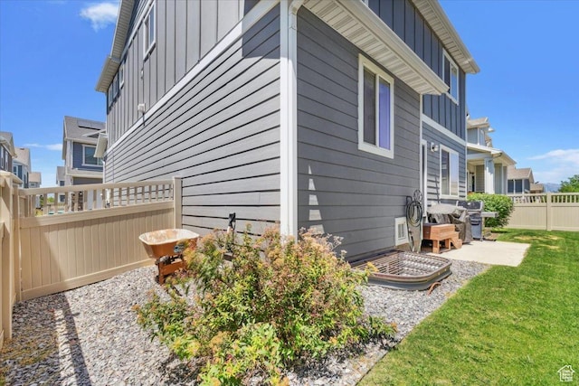 15181 S Sabre Pl, Bluffdale, UT 84065 - view of home's exterior featuring board and batten siding